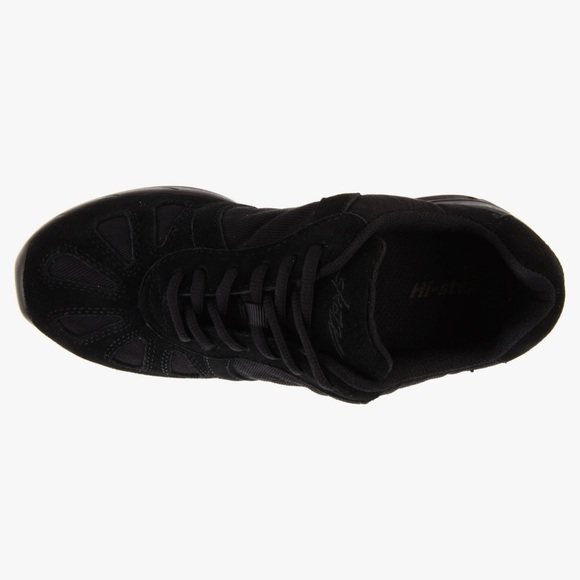 SANSHA Hi-Step Dance Sneaker, Shimmery Black - Picture 8 of 11